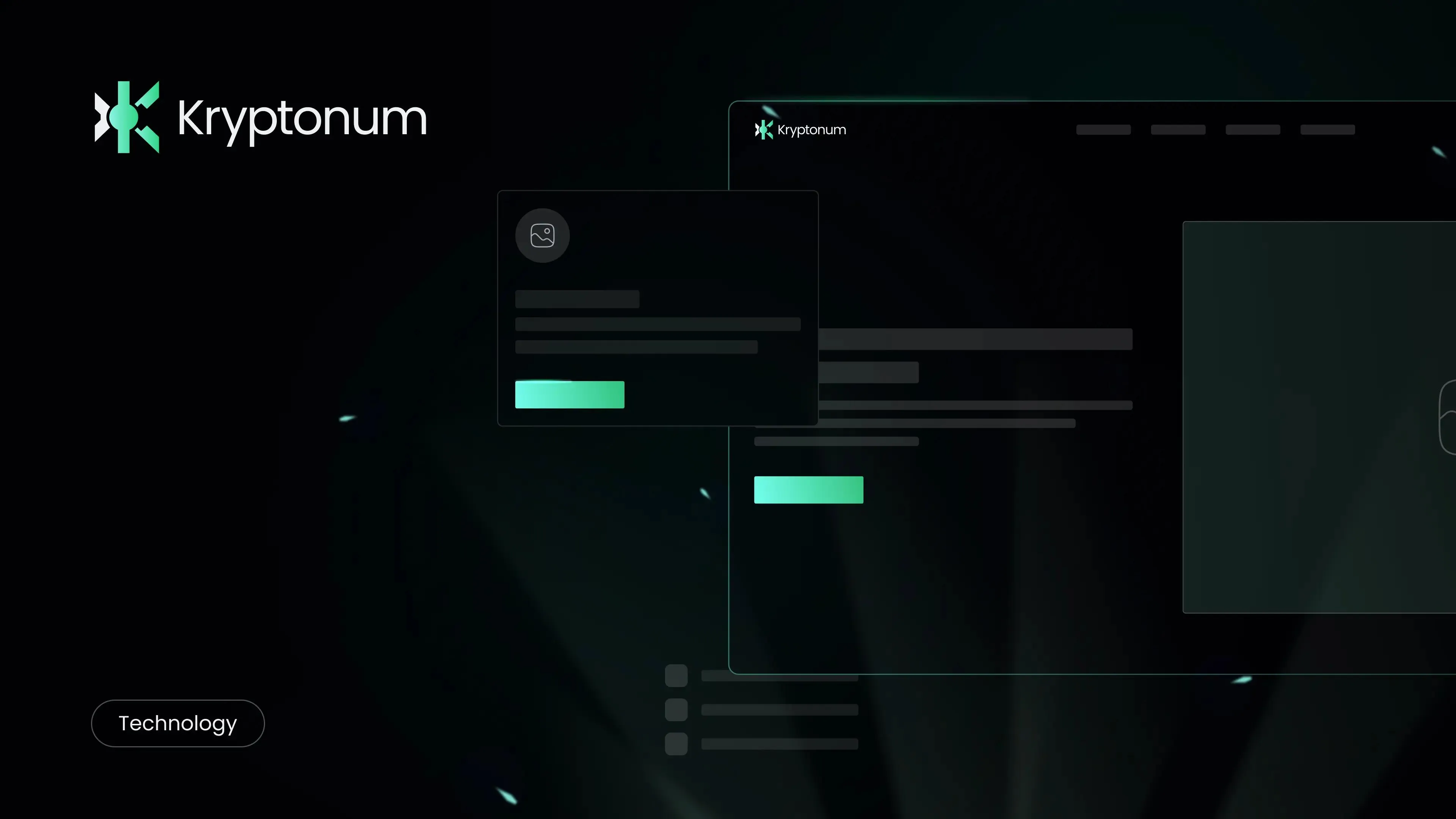 Preview of a dark website interface built on a pre-made template.