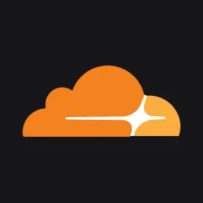 Ikona Cloudflare – platformy do zarządzania domenami, hostingu i SSL