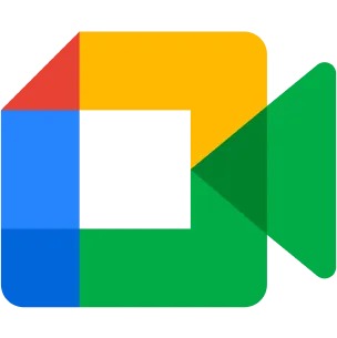 Logo Google Meets – platformy umożliwiającej tworzenie spotkań online