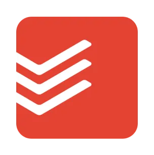 Logo Todoist – aplikacji do zarządzania zadaniami