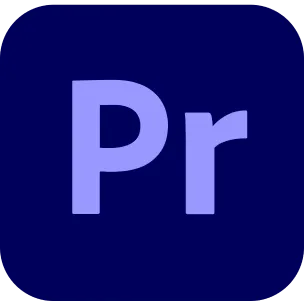 Logo aplikacji Adobre Premiere Pro, która służy do nielimitowanej obróbki materiałów wideo